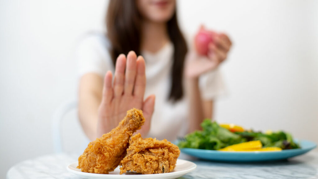 Avoid unhealthy fats Avoid unhealthy fats