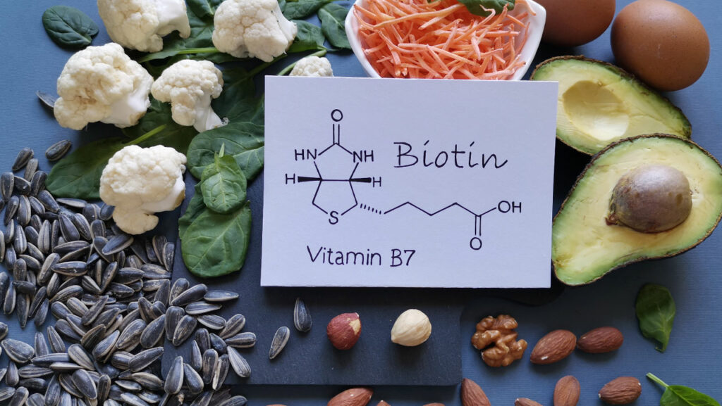 Food sources rich in biotin