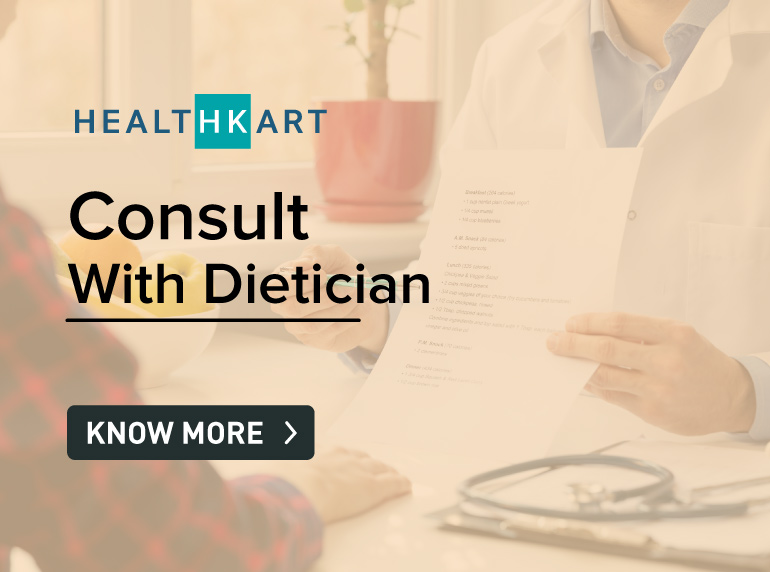 Consult with dietician