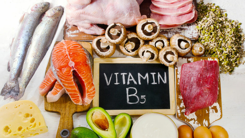 Vitamin B5 for skin
