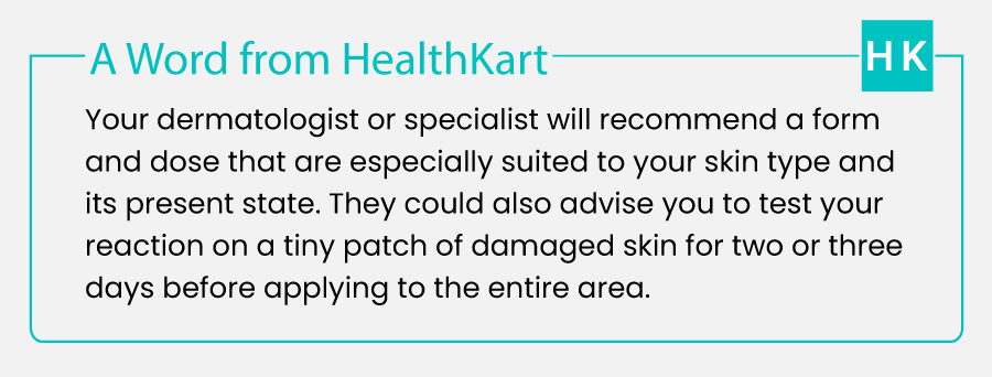 Salicylic acid for acne - tip