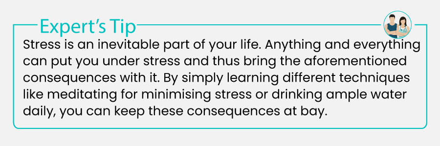 Stress Effects On Skin - expert's tip